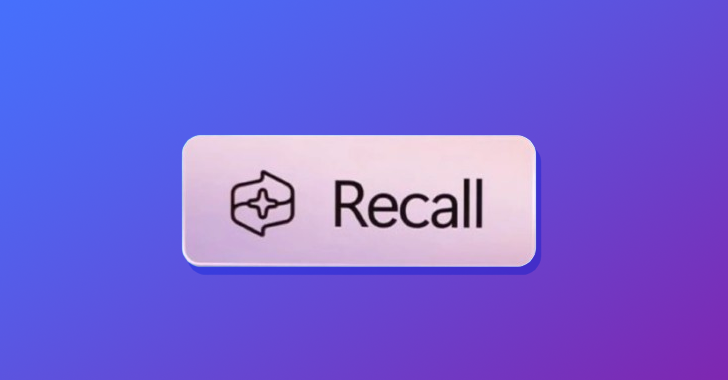 Microsoft Recall Feature